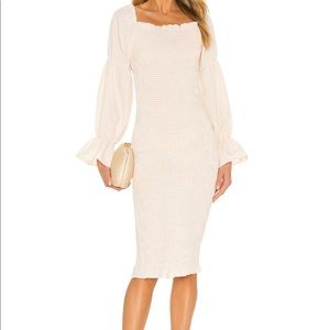 SNDYS Courtney Dress in Cream Sz S New with Tags